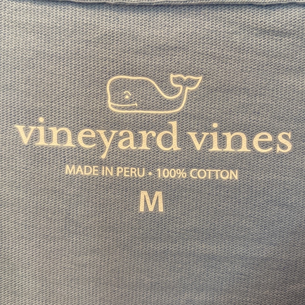 New men's Vineyard Vines surf logo graphic long sleeve pocket tee t-shirt - Picture 7 of 8